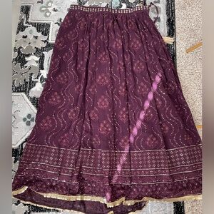 Lukhnavi lehenga skirt